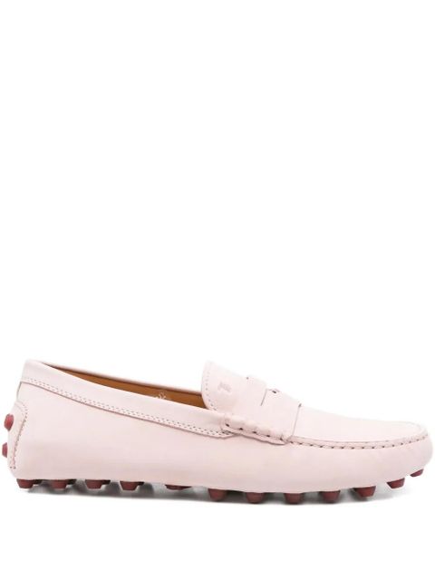 Tod's Gommino Bubble pebble-detail loafers - Pink - zdjęcie produktu nr 1