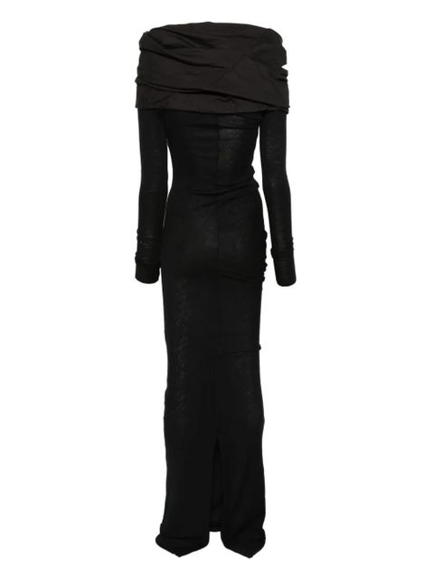 ENTIRE STUDIOS long sleeve dress - Black