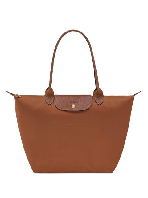 Longchamp large Le Pliage folding tote bag - Brown - zdjęcie produktu nr 1