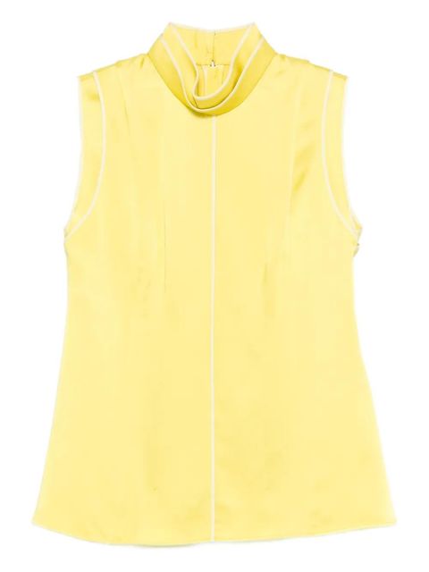 Jil Sander sleeveless blouse - Yellow - zdjęcie produktu nr 1