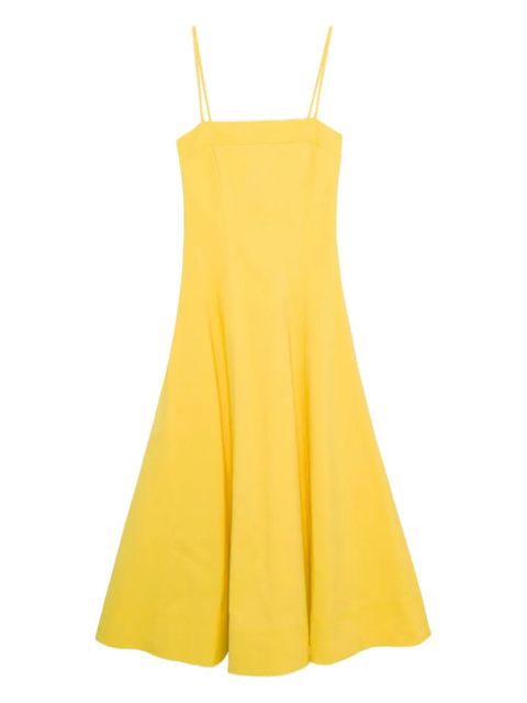 Simkhai Marisol sleeveless flared dress - Yellow - zdjęcie produktu nr 1