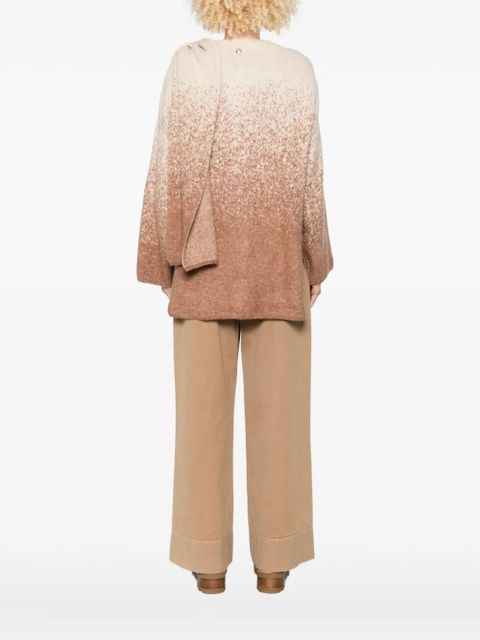 TWINSET gradient-effect cardigan - Neutrals