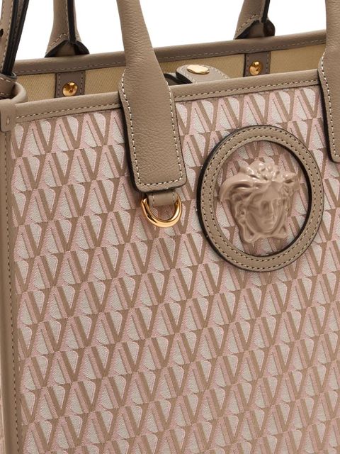 Versace small La Medusa tote bag - Neutrals