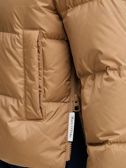 Marc O'Polo kurtka puchowa kolor beżowy zimowa 509103970141