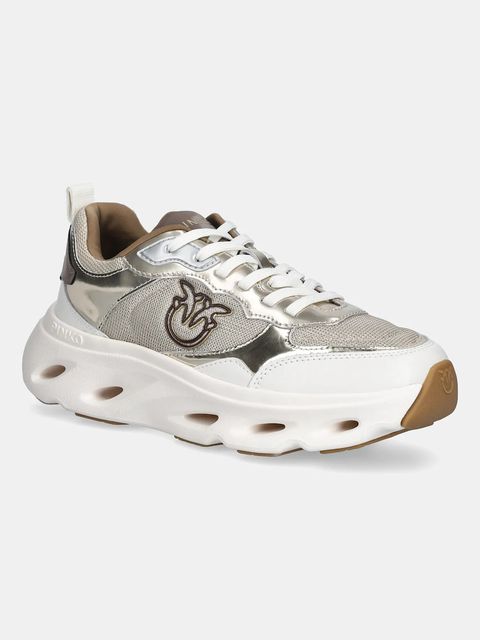 Pinko sneakersy Pink 09 damskie kolor złoty SS0167P144Z22 - zdjęcie produktu nr 1