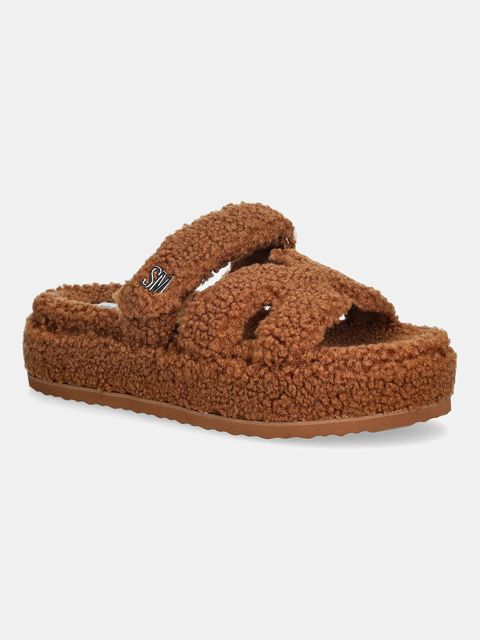 Steve Madden kapcie Bigmissile-F kolor brązowy 11004961 - zdjęcie produktu nr 1