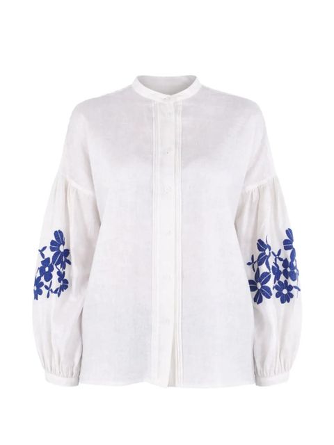 Weekend Max Mara floral shirt - White - zdjęcie produktu nr 1