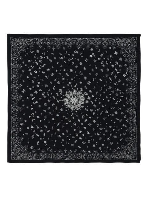 Zadig&Voltaire printed scarf - Black