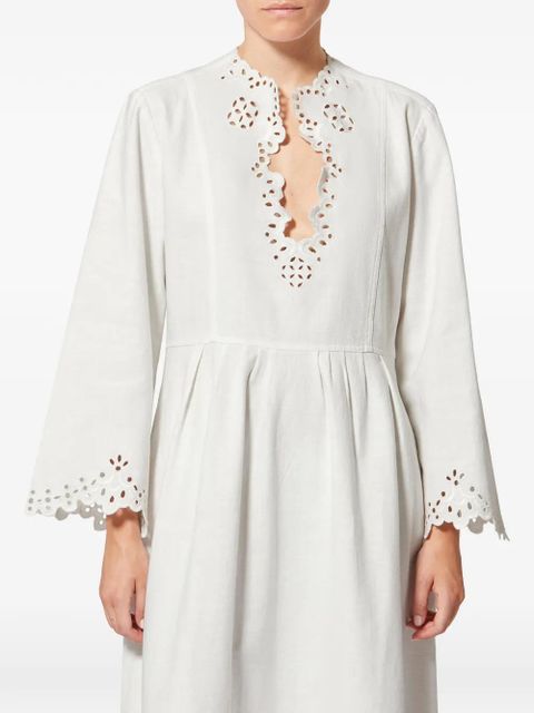 MARANT ÉTOILE Tianny midi dress - White - zdjęcie produktu nr 1