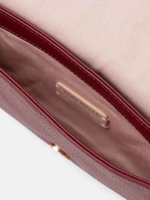 Coccinelle torebka skórzana kolor bordowy E5 S00 55 02 01