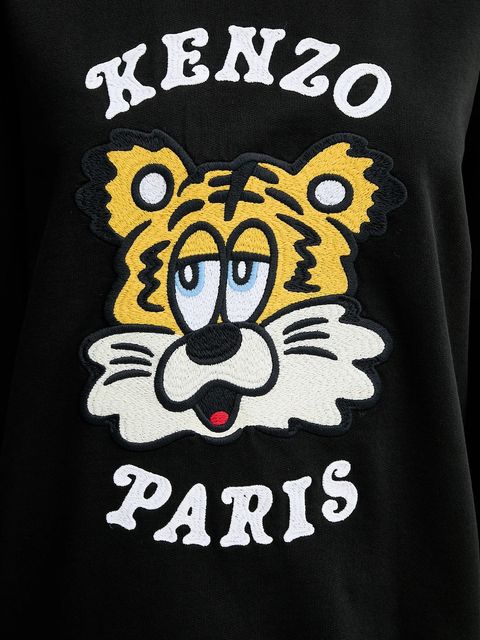 Kenzo bluza bawełniana x Verdy kolor czarny z aplikacją FF58SW2394MF.99J