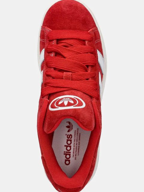 adidas Originals sneakersy zamszowe Campus 00s H03474 kolor czerwony