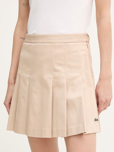 Lacoste Spódnica bawełniana z elastanem - zdjęcie produktu nr 1