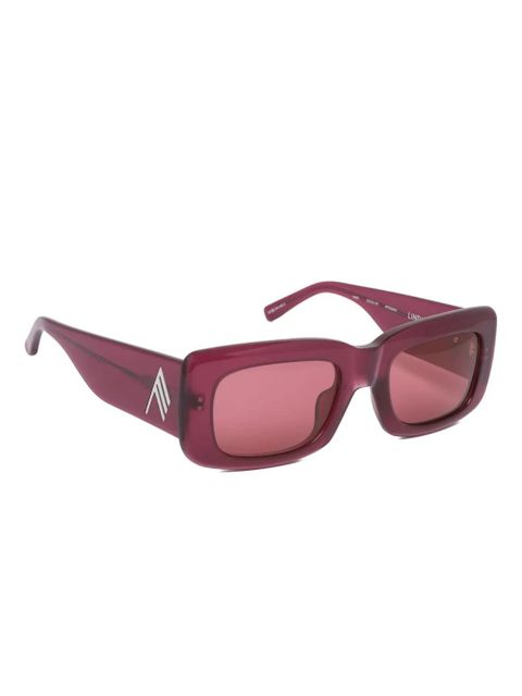 The Attico square-frame sunglasses - Red - zdjęcie produktu nr 2