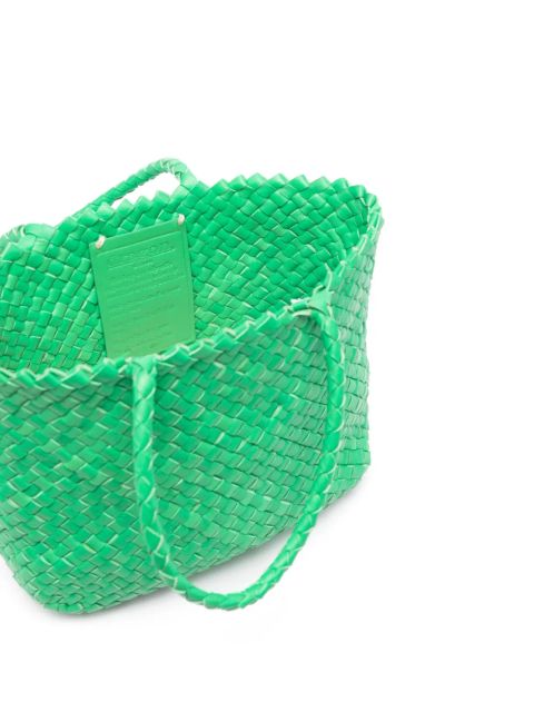 DRAGON DIFFUSION Small Triple Jump basket bag - Green