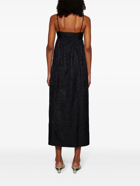 LouLou de Saison Cavola silk dress - Black