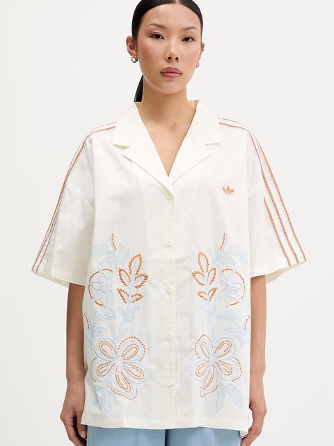 adidas Originals koszula damska bawełniana Resort - zdjęcie produktu nr 1