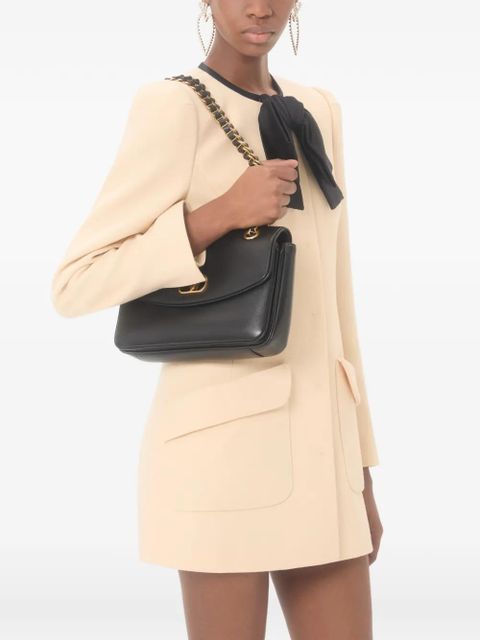 Valentino Garavani Djuna medium chain bag in nappa leather - Black - zdjęcie produktu nr 2