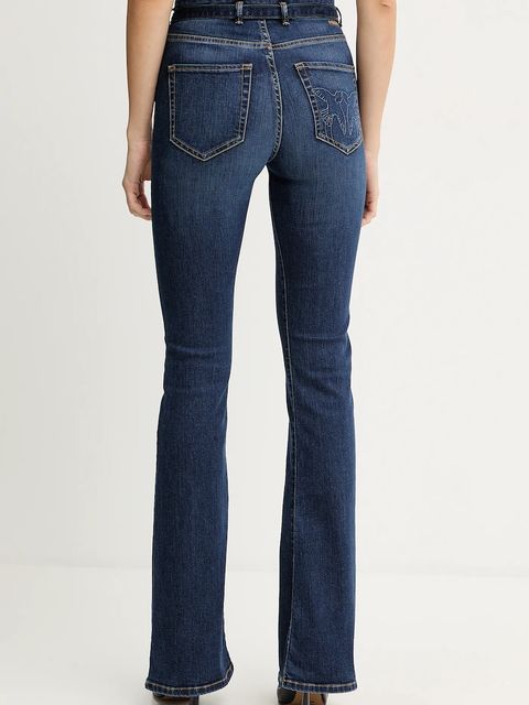 Pinko jeansy damskie high waist 100166 A2RX