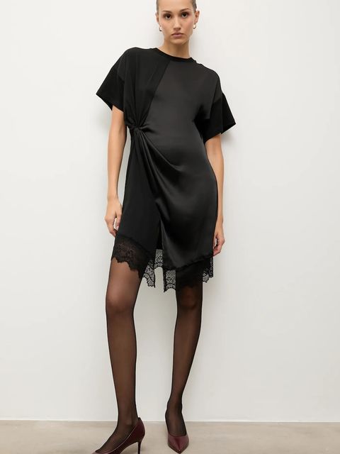 Answear.LAB szpilki skórzane kolor bordowy - zdjęcie produktu nr 2