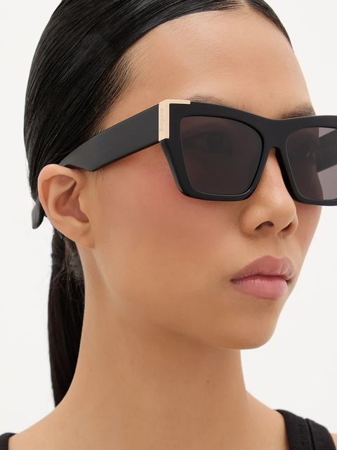 Palm Angels okulary przeciwsłoneczne kolor czarny PERI099_551007