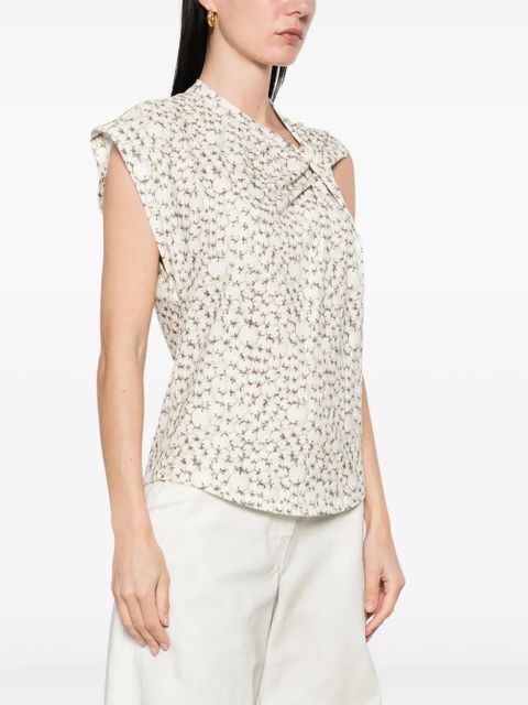 ISABEL MARANT Nayda T-shirt - Neutrals