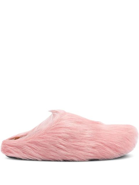 Marni leather flat mules - Pink - zdjęcie produktu nr 1