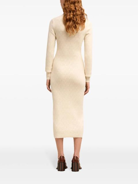 AMI Paris Ami de Coeur midi dress - Neutrals - zdjęcie produktu nr 2