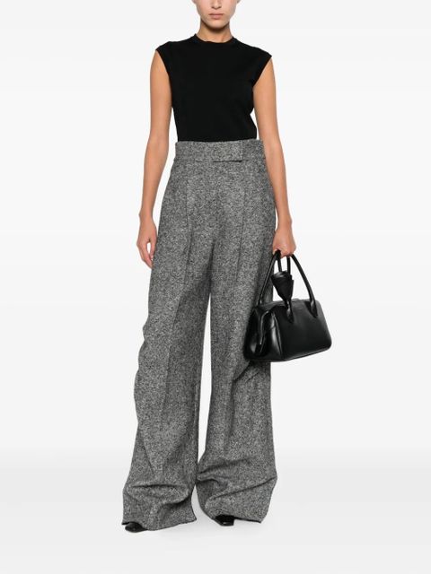 Max Mara round-neck sleeveless top - Black