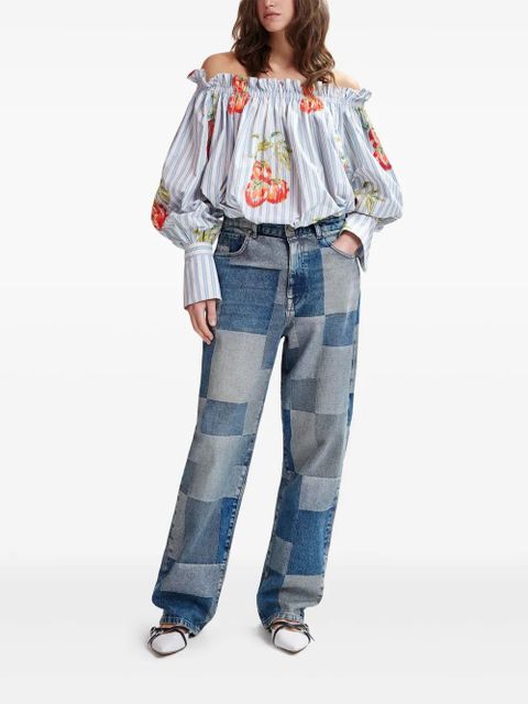 Essentiel Antwerp Ihandstand top - Blue - zdjęcie produktu nr 2