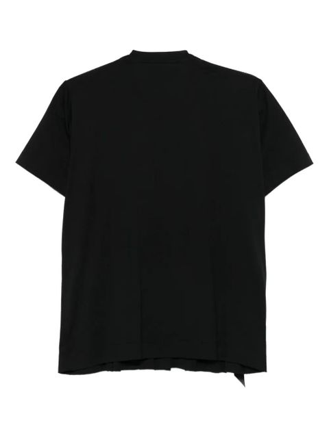 Simone Rocha ribbon bow-detail t-shirt - Black - zdjęcie produktu nr 2