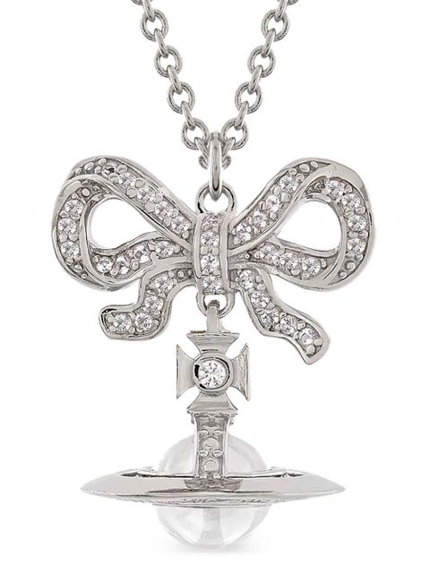 Vivienne Westwood Octavie pendant necklace - Silver - zdjęcie produktu nr 2