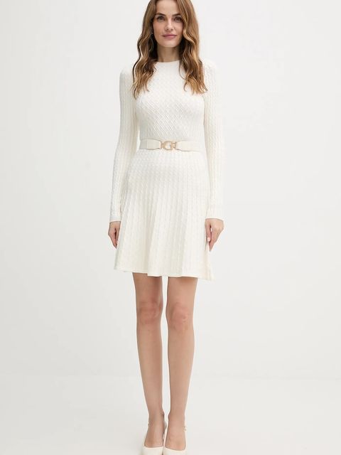 Guess sukienka HANA kolor beżowy mini dopasowana W5BK68 Z2YJ2 - zdjęcie produktu nr 2