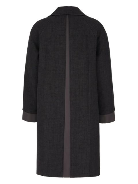 FENDI concealed fastening coat - Grey - zdjęcie produktu nr 2