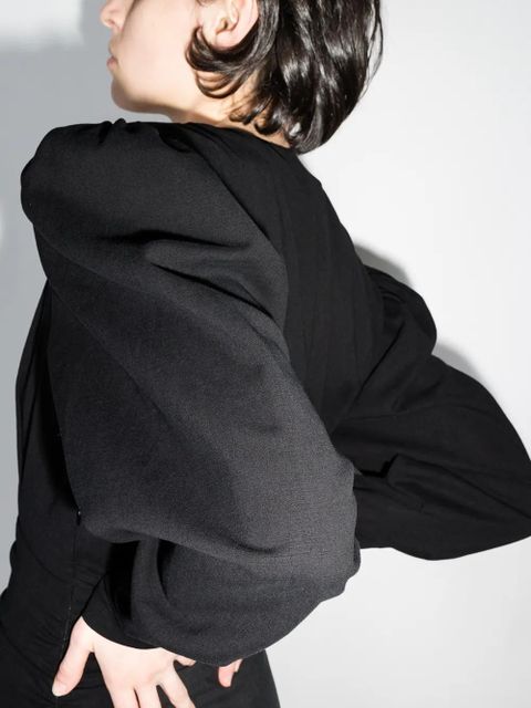 ISABEL MARANT Stella ruched mini dress - Black