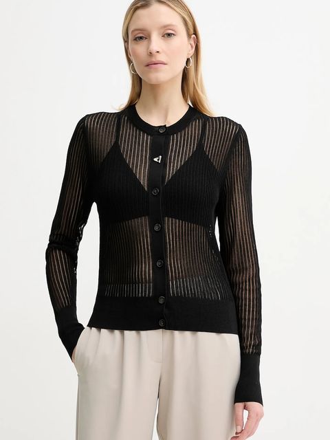 AERON kardigan CONSTANT damski kolor czarny lekki PU237572 - zdjęcie produktu nr 1