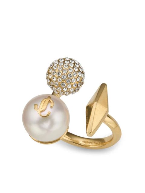 Jimmy Choo multi-charm ring - Gold - zdjęcie produktu nr 2