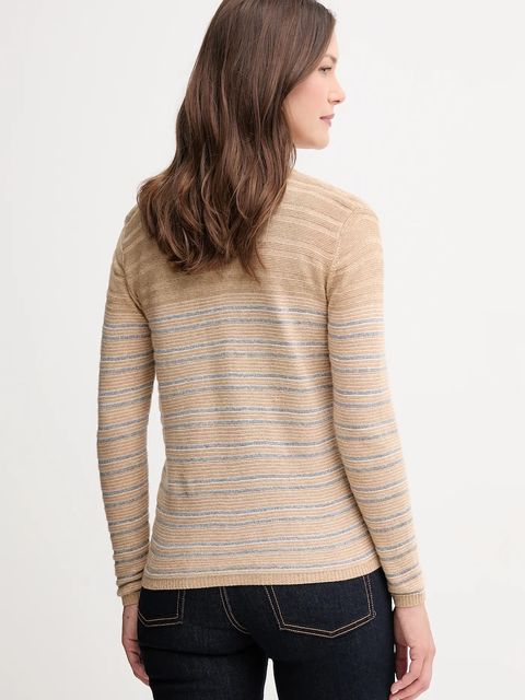 Pepe Jeans kardigan damski kolor brązowy lekki PL7000034