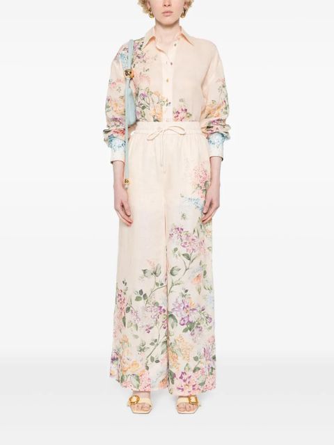 ZIMMERMANN Halliday floral-print shirt - Neutrals - zdjęcie produktu nr 2