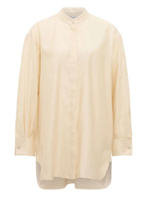 Max Mara mandarin-collar shirt - Neutrals - zdjęcie produktu nr 1