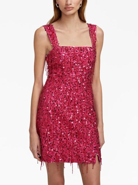 Simkhai Noemi sequin-embellished minidress - Pink