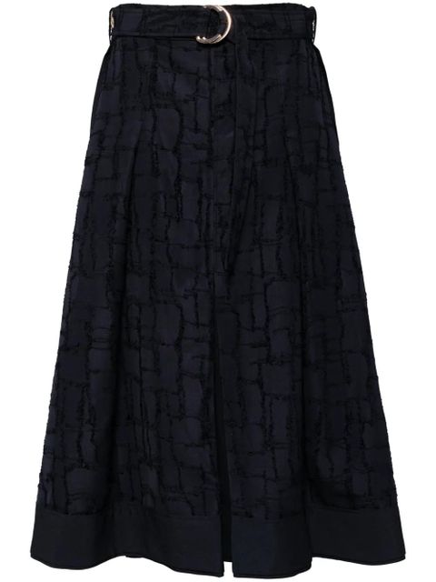 3.1 Phillip Lim check pattern skirt - Blue - zdjęcie produktu nr 1
