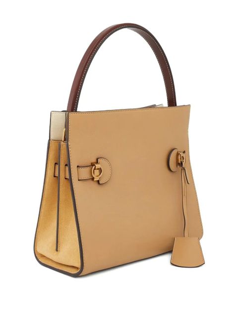 Tory Burch small Lee Radziwill tote bag - Brown - zdjęcie produktu nr 2