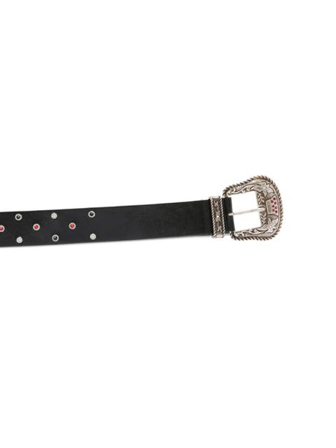 PINKO embellished buckle belt - Black