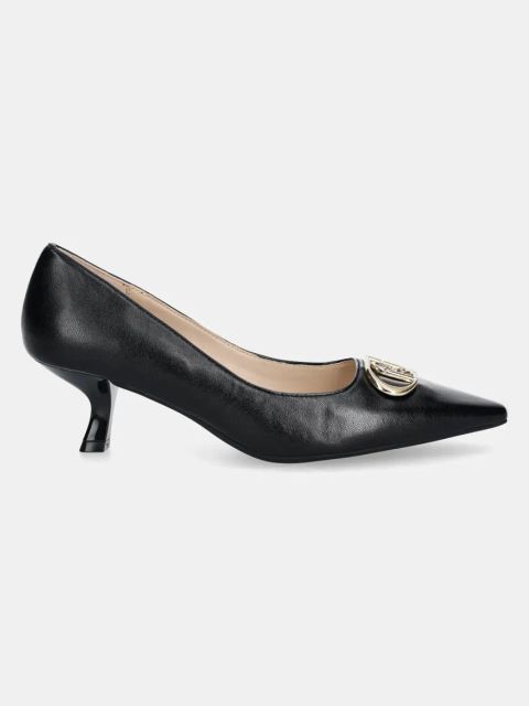 Liu Jo szpilki skórzane GEMY 01 kolor czarny SA5027PX46022222