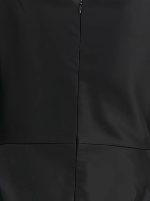 Magda Butrym midi square neck dress - Black