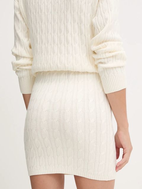 Guess spódnica LAVINIA kolor beżowy mini ołówkowa V5BD03 Z0572 - zdjęcie produktu nr 2