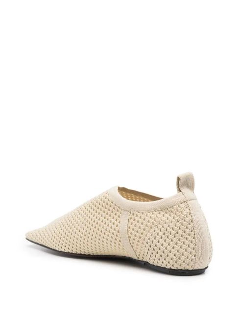Nanushka Bujum mesh-knit slip-on shoes - Neutrals