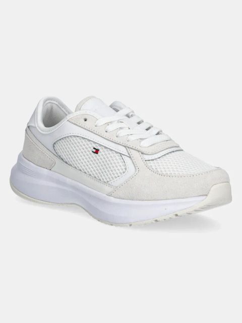 Tommy Hilfiger sneakersy SPORTY RUNNER damskie kolor biały FW0FW08644