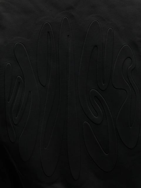 Hugo Blue kurtka bomber kolor czarny przejściowa oversize 50550702